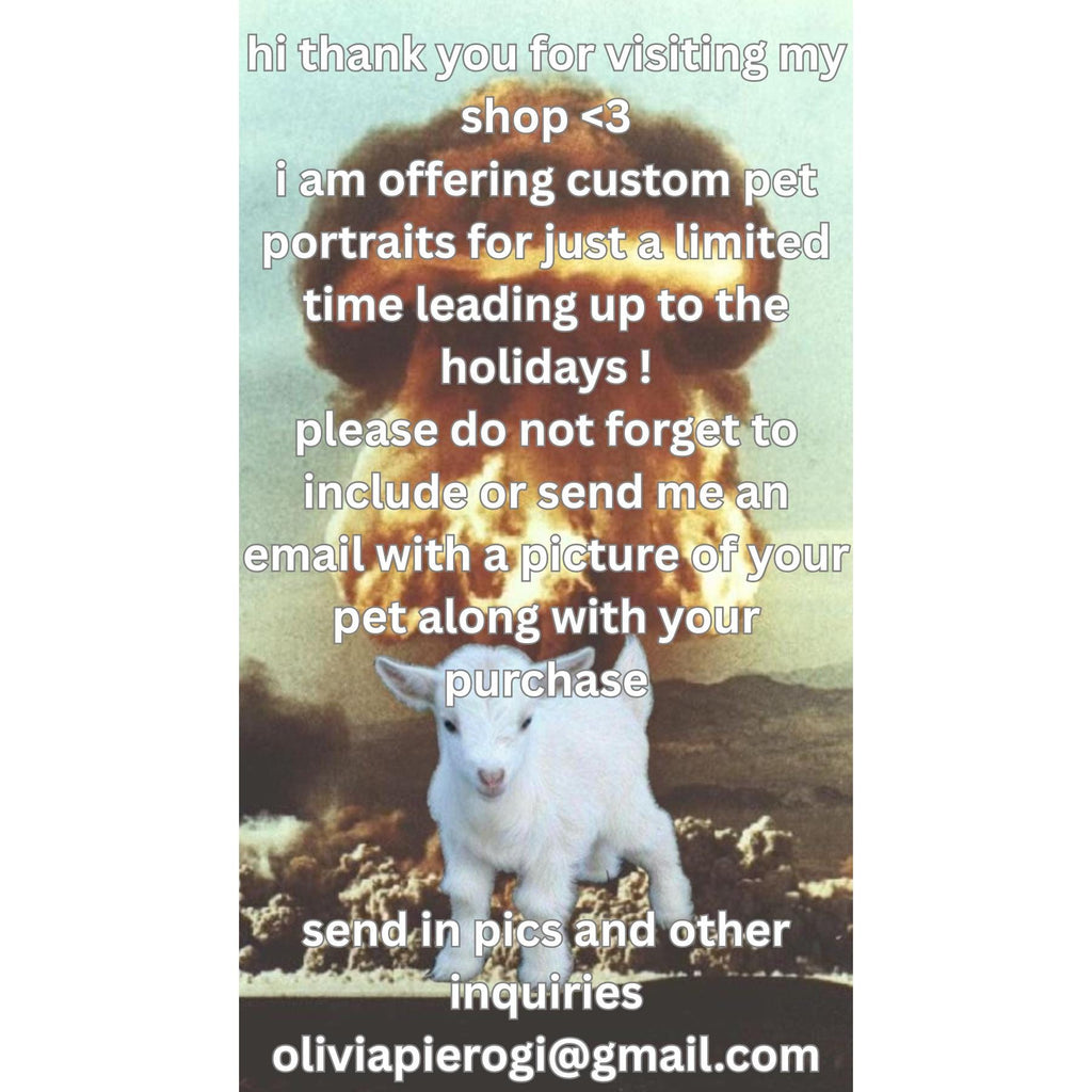 CUSTOM Pet Portraits 6x6" Mounted Canvas, Handmade to Order Oil Paintings